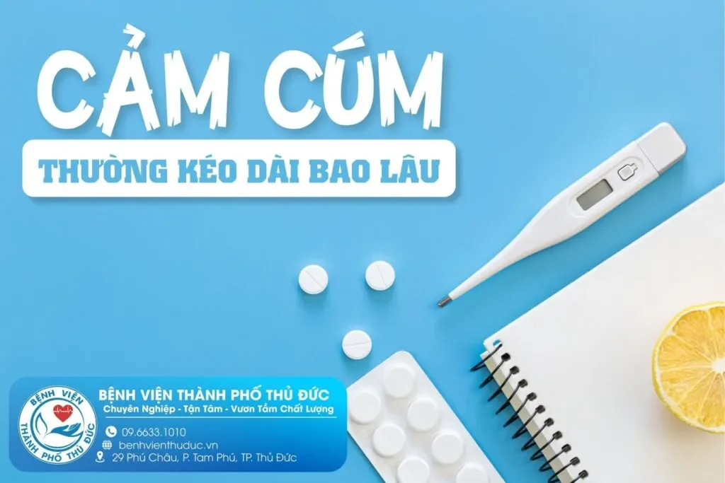 Sự khác biệt về thời gian bệnh giữa cảm cúm và cảm lạnh