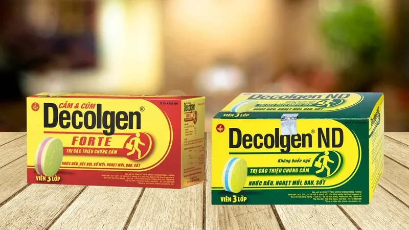 Decolgen Đỏ - "Decolgen Forte": "Mạnh mẽ" đánh bay triệu chứng "cứng đầu"