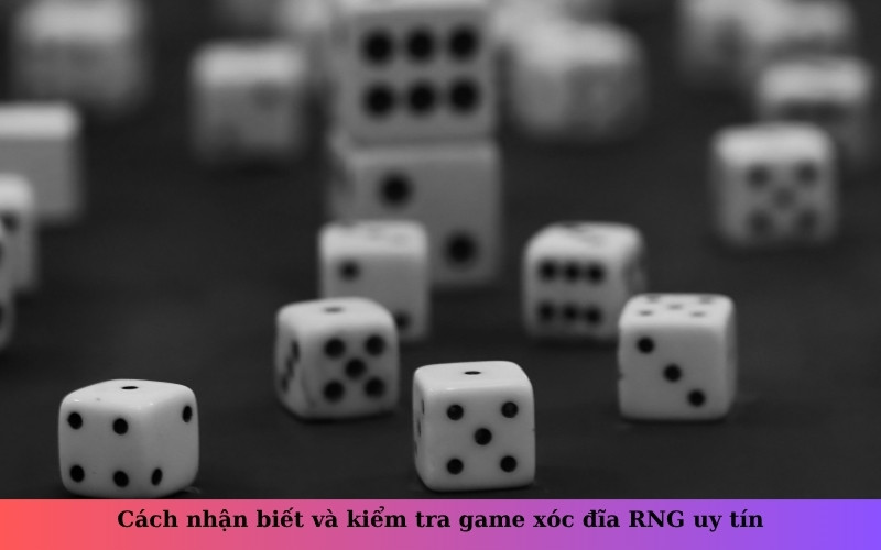 Cách nhận biết và kiểm tra game xóc đĩa RNG uy tín