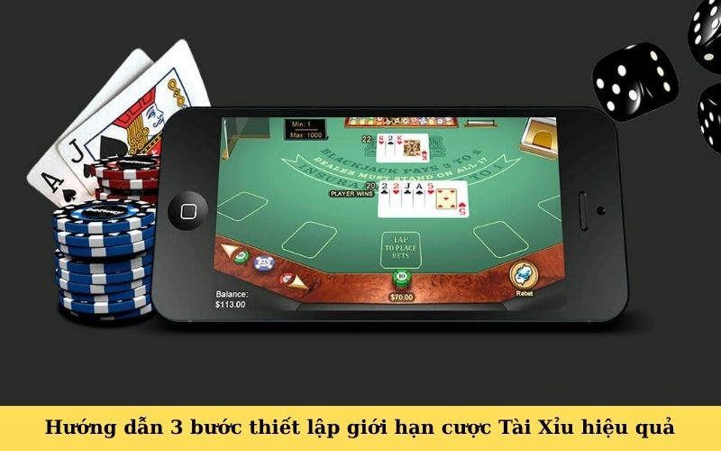 Hướng dẫn 3 bước thiết lập giới hạn cược Tài Xỉu hiệu quả