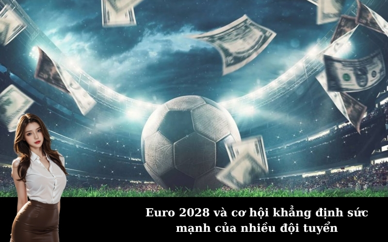 Euro 2028 và cơ hội khẳng định sức mạnh của nhiều đội tuyển